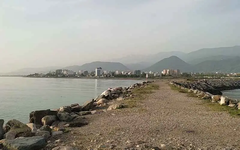 Ramsar coastal headland route, photo source: Google Map, photographer: Mohammad Mahdi Karimian