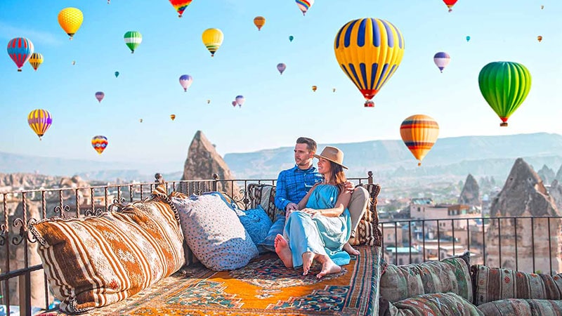 Travel to Turkish tourist destinations