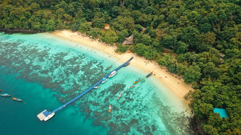 Phuket Mouain Island beaches
