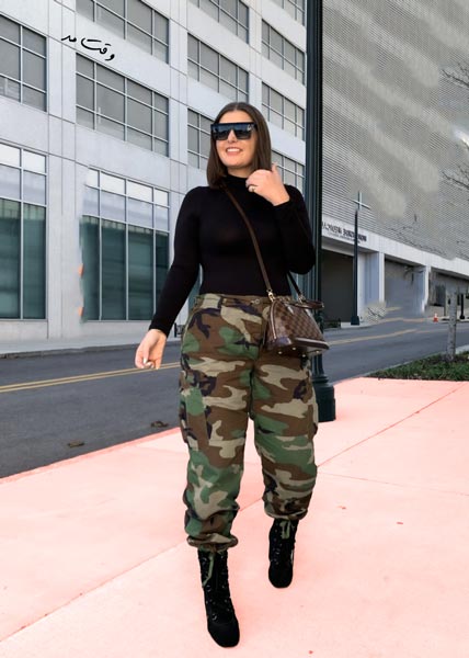 You can see a model of girls' military style and military style with army pas.