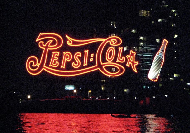 First Pepsi logo; Photo Source: Campaignlive.com; Photographer: Unknown