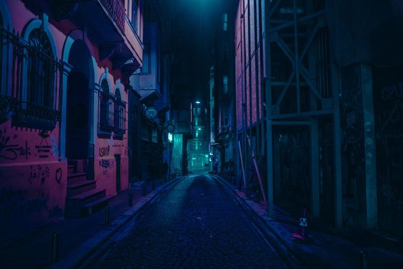 Istanbul's mysterious night