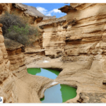 Where is Chahkouh Qeshm gorge?