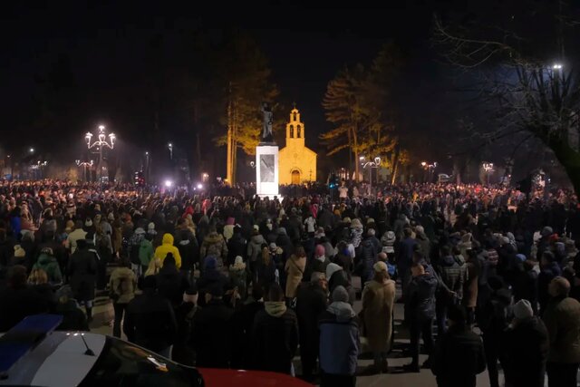 Demonstrations of thousands of protesters against the deterioration of the security situation in Montenegro