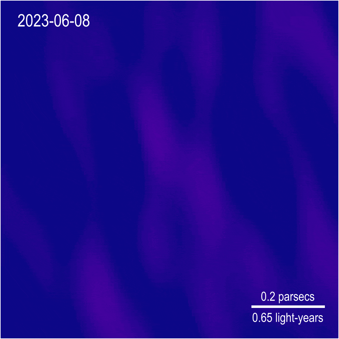 Discovering unprecedeed features in an active black hole