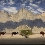 Chabahar Mars Mountains. Source: Google Map; Photographer: meisam alahardi meigouni
