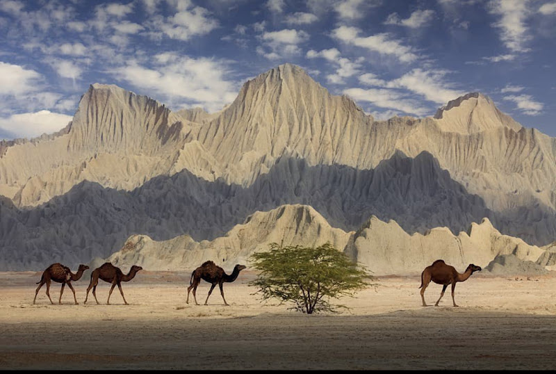 Chabahar Mars Mountains. Source: Google Map; Photographer: meisam alahardi meigouni