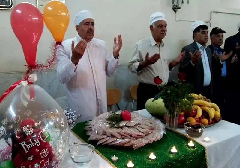 Praying in Digan festival, photo source: berasad.com, photographer: unknown