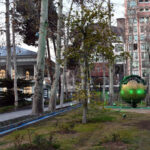 Pomodoro Ball in the Museum of Time