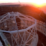 The world's largest telescope received its protective shield