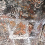 A painting stolen from an ancient cave in Mexico