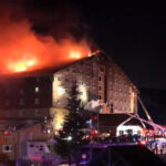Hotel fire in Türkiye