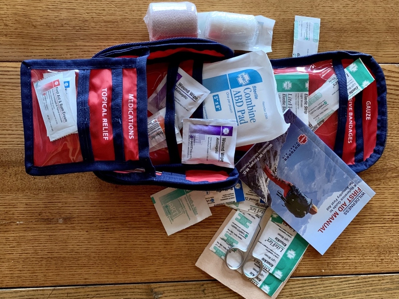 Assorted first aid kit; Photo source: snowhawk.ir website. Photographer: Unknown