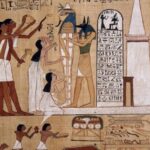 Pictures of the celebration of the year in ancient Egypt; Photo source: csa-living.org. Photographer: Unknown