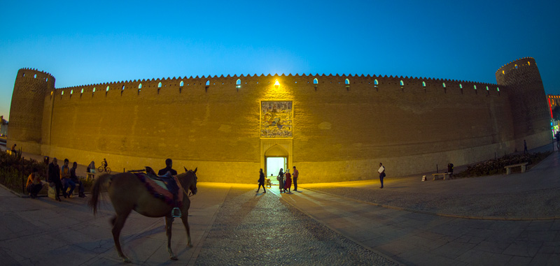 Panorama Citadel Karim Khan. Photo by Mustafa Maraji