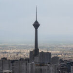 Milad tower in clean air. Photographer: Mohammad Khodabakhsh