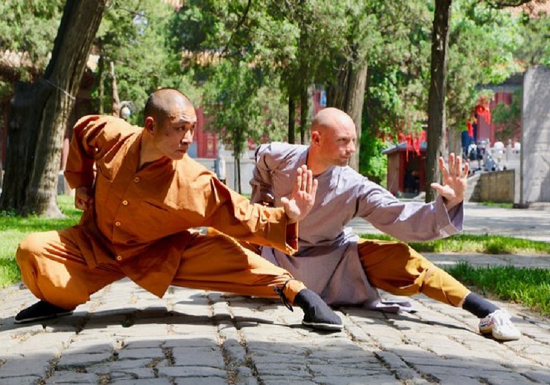 The monks of the Shaolin Temple; Photo Source: Wiki Media; Photographer: naoshol