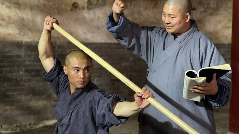 The masters of the Shaolin Temple; Photo Source: shaoliemplehenan; Photographer: Unknown