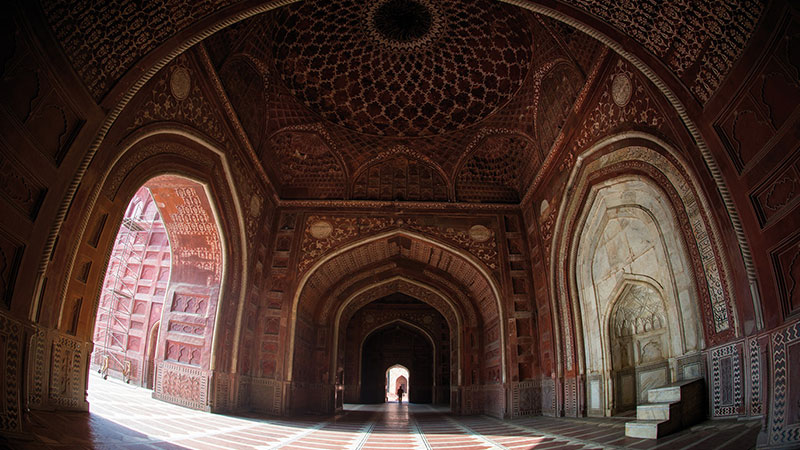 Importance of Four in Taj Mahal Architecture