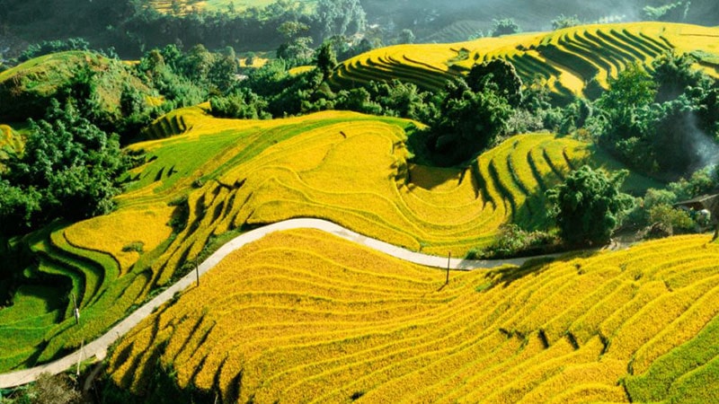 Sapa's weather in the fall