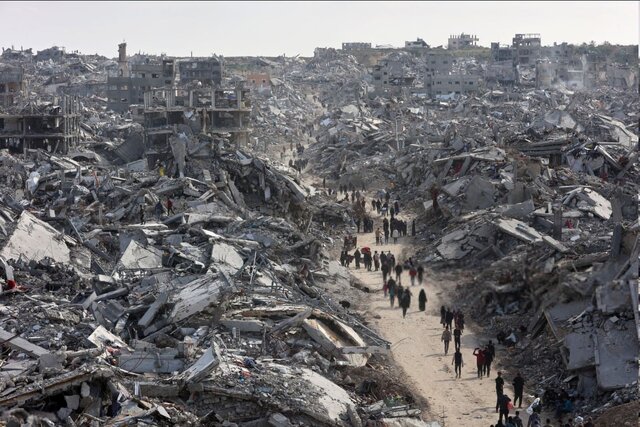 Ierpretation of Trump's claim about the occupation of Gaza