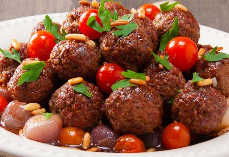 Kermanshahi Kebab Peach, Photo Source: Reezhanrestaura.ir Photographer: Unknown