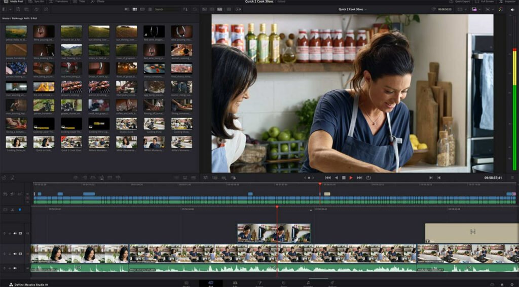 Davinci Resolve Video Edition Software