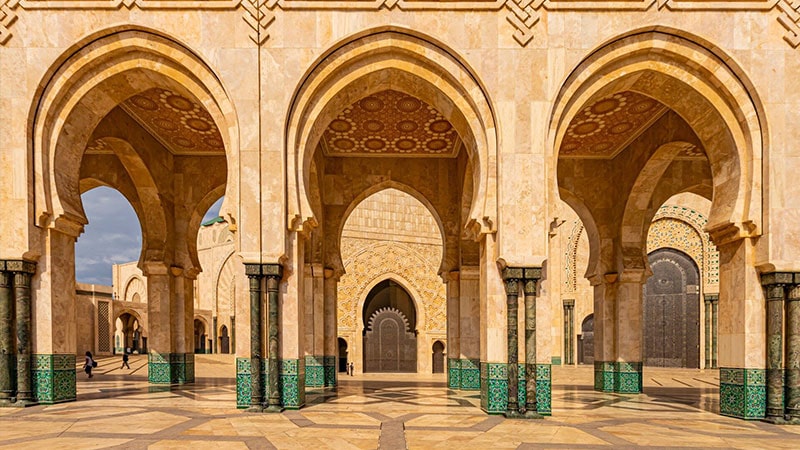 Casablanca colonial architecture
