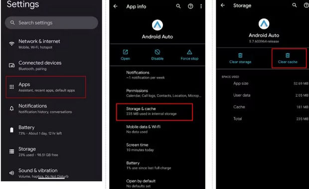 If Android does not work, try these solutions