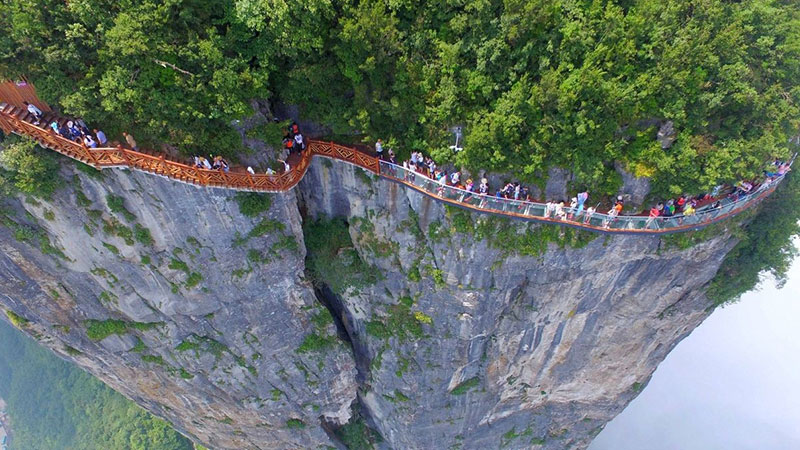 Tianman Glass Glass Bridge or Skywalks Glass?