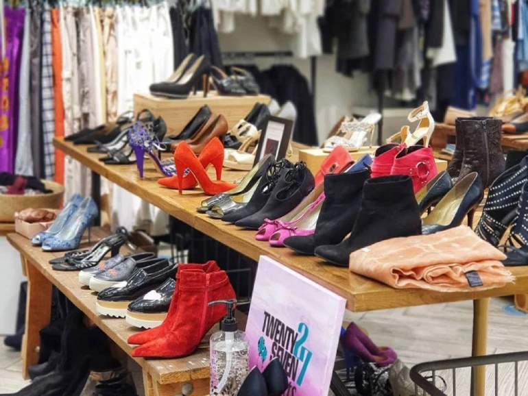 Clothing, bags and shoes