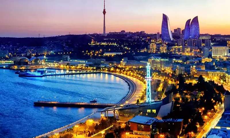Baku Flame Towers and Beaches in Azerbaijan, Photo Source: Timesfindia.indiatimes.com, Photographer: Unknown