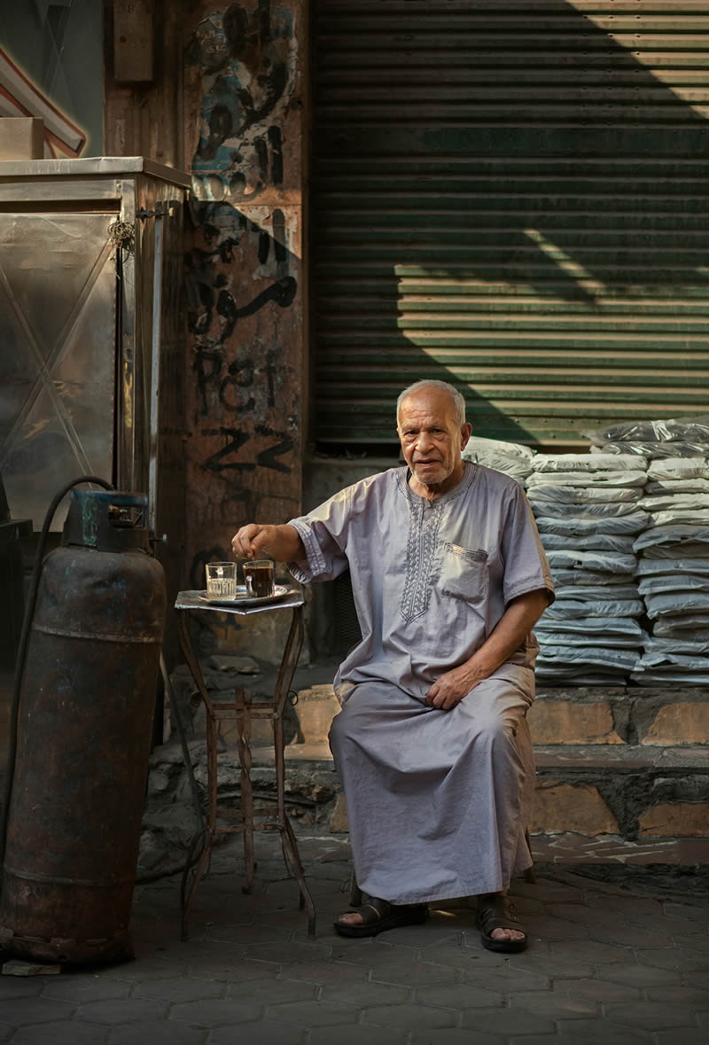 Egyptian old man