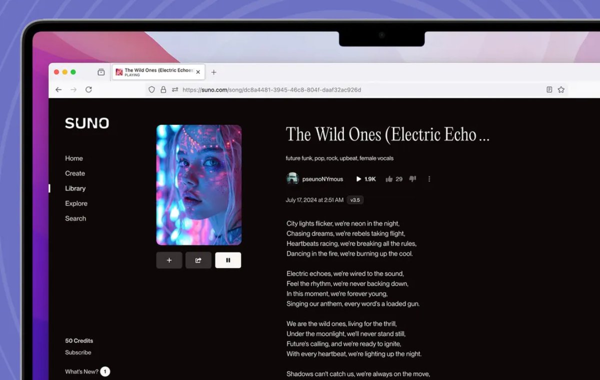 Who is the ownership of Sono's artificial ielligence songs?
