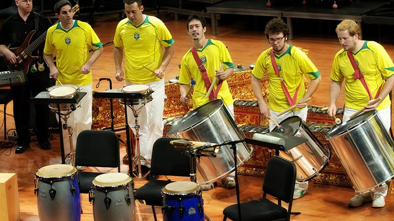 What is the sound of Samba music?