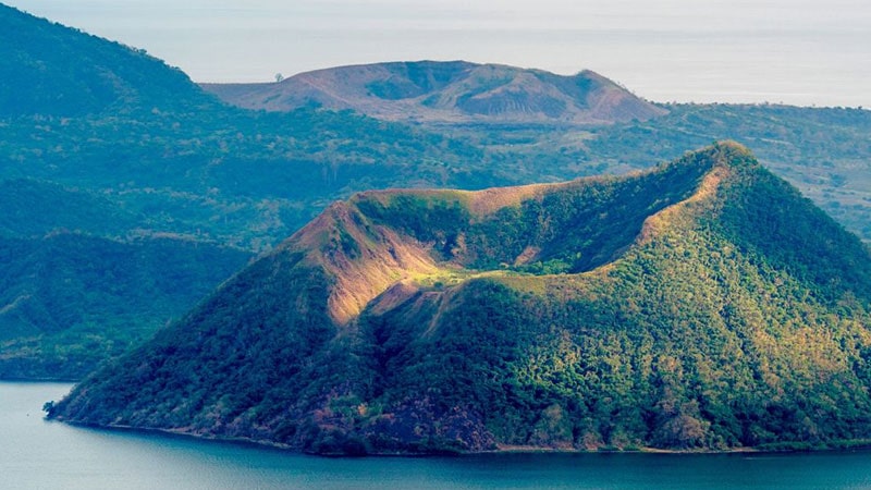 Tal volcanic island
