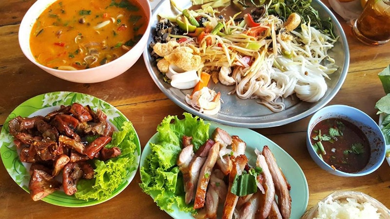 Experience local and delectable cuisine in the lake