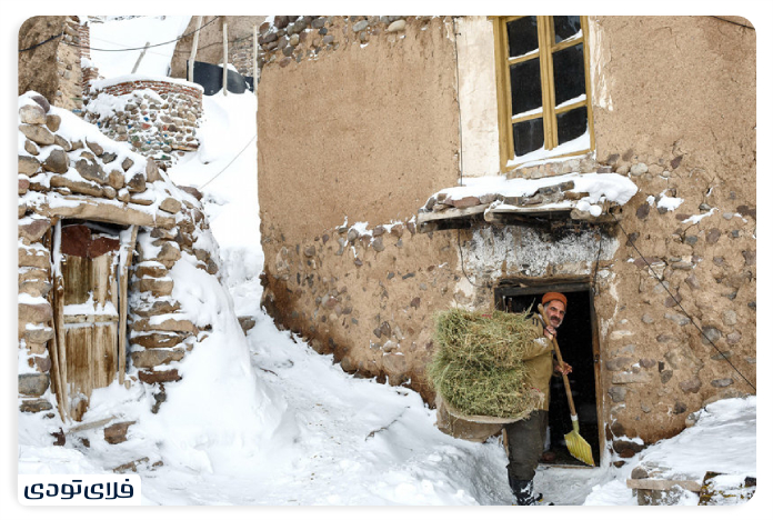 The climate of the village of Kandovan