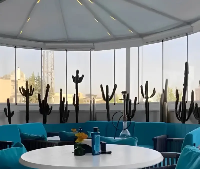 Tehran Cafe Decoration. Source: Cafegarditehran.com Website; Photographer: Unknown
