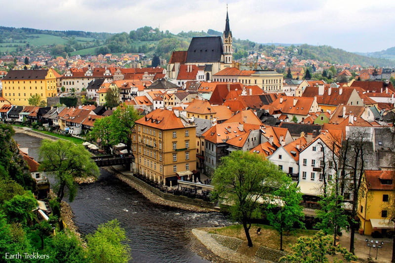 Ceski Chromlov City (Cesky Kromlov) Czech Republic