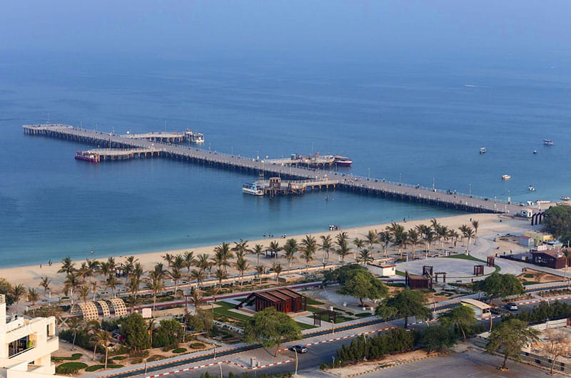 Kish Recreation Board on the Persian Gulf Coast