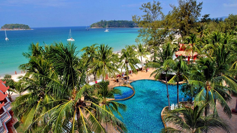 Kata Beach (Kata Beach) from the best Thailand beaches