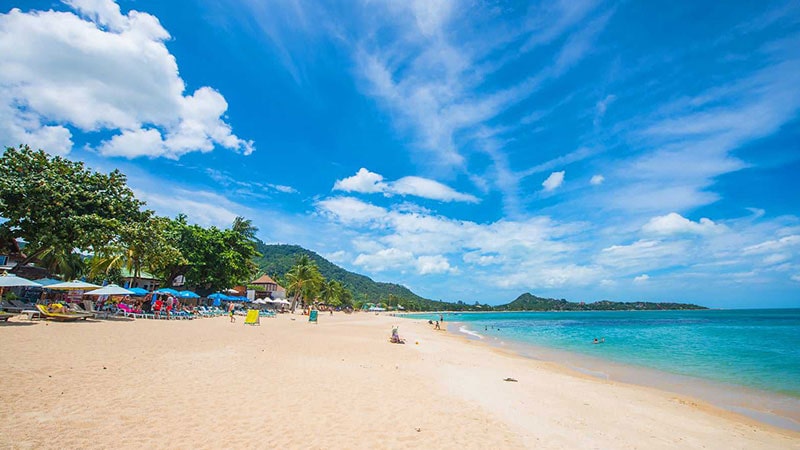 Lamai Beach (Lamai Beach) from the best Thailand beaches