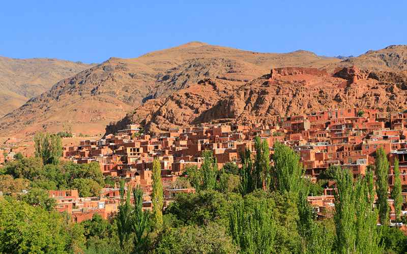 Abyaneh village staircase architecture, Photo Source: Google Map, Photographer: Mani Fineart