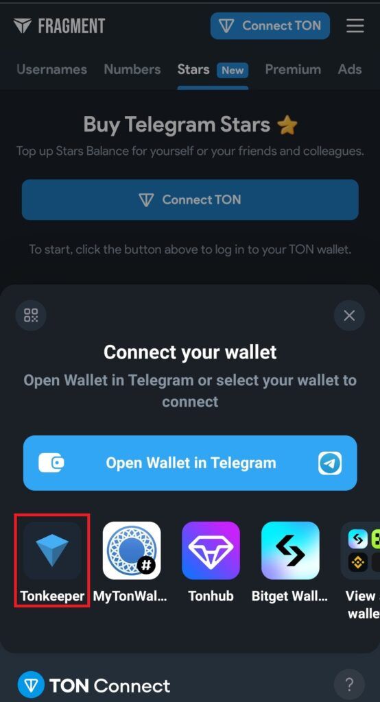How to buy Stars Telegram; How to buy digital currency Telegram Shopping Training