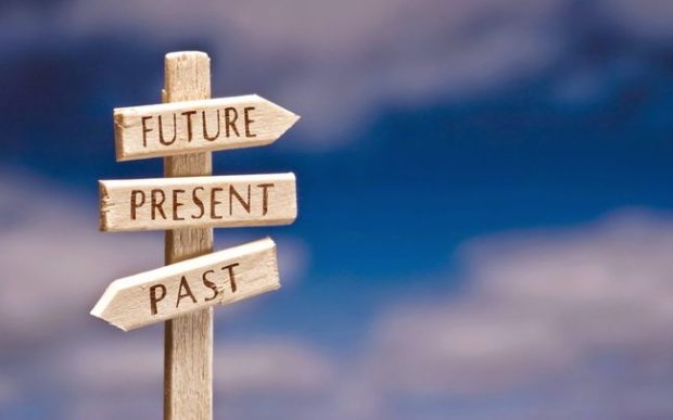 The difference between the past and the future