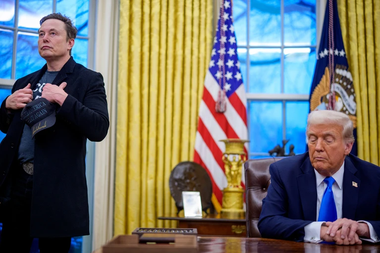 How did Trump's first day affect the world of science?