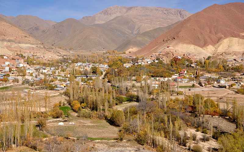 Chashm Village in Autumn, Photo Source: Google Map, Photographer: Mohammad Jafari Pour