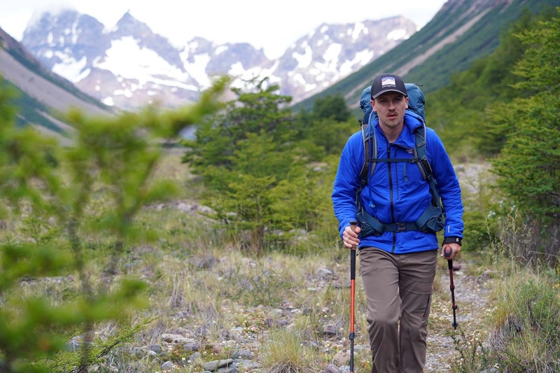 Mouaineering baton on rough lands; Photo Source: Switchbacktravel.com. Photographer: Unknown