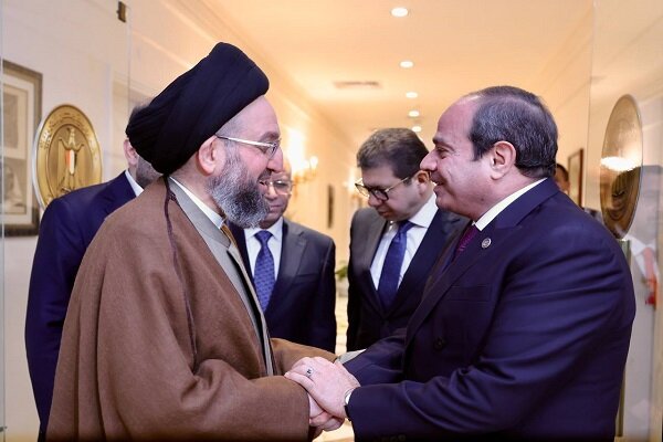 Ammar Hakim's consultations with the Egyptian Preside
